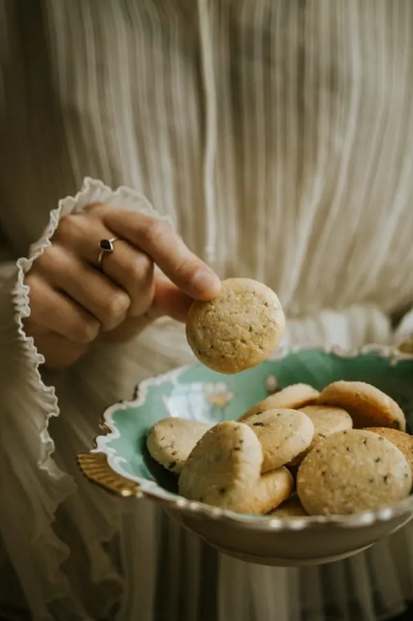 Lavender cookies