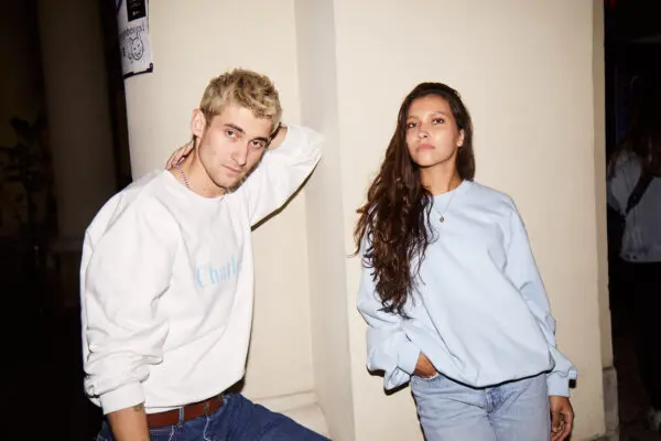 Sweatshirt The Odder Side x Charlotte Blue