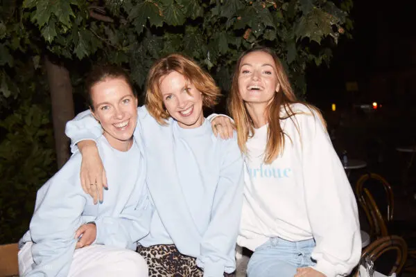 Sweatshirt The Odder Side x Charlotte Blue