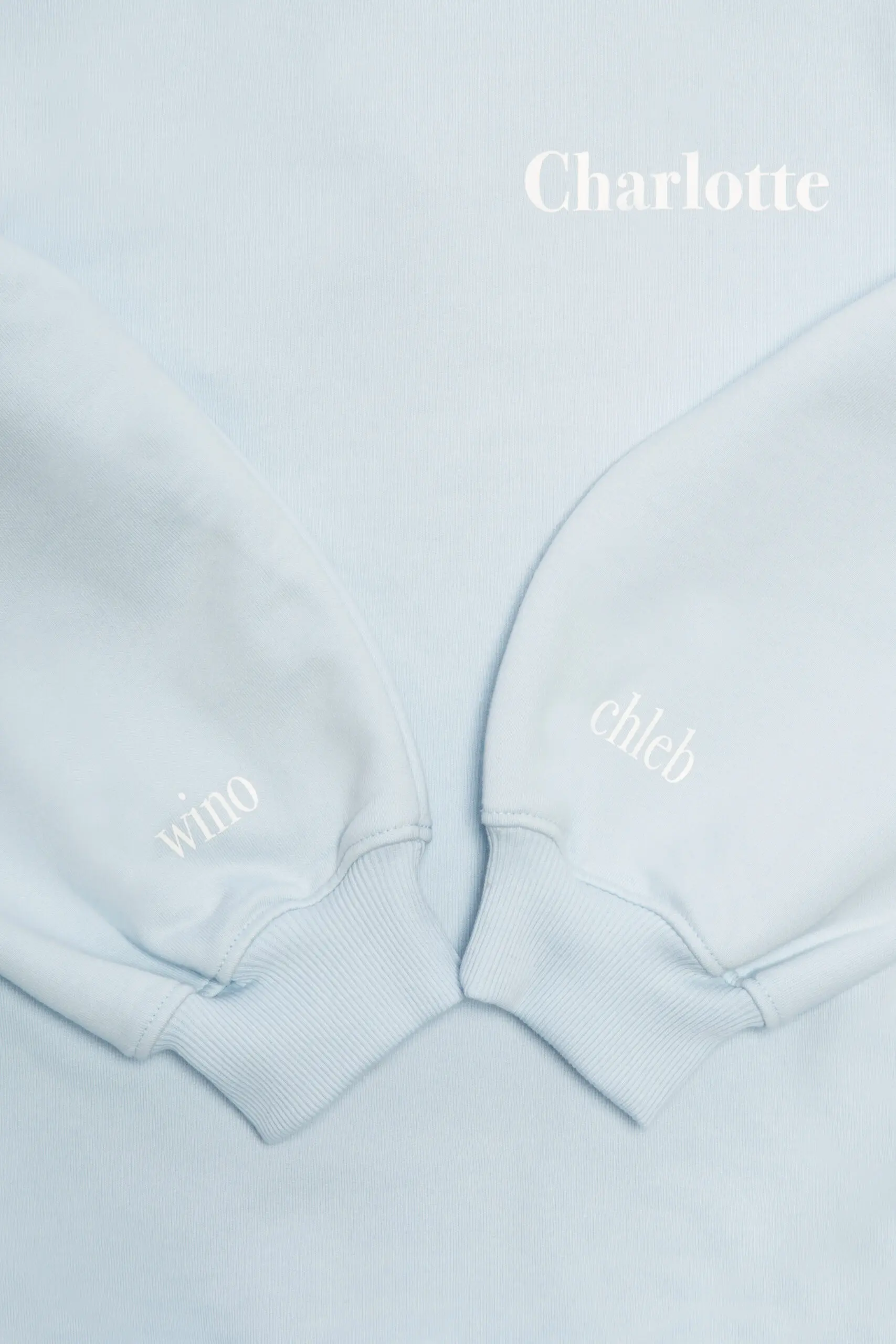 Sweatshirt The Odder Side x Charlotte Blue - Image 3