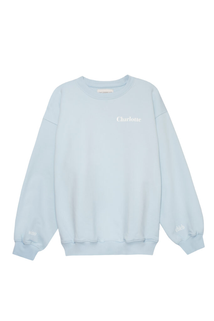 Bluza The Odder Side x Charlotte Błękit